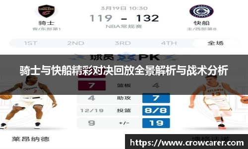 骑士与快船精彩对决回放全景解析与战术分析